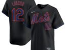 Francisco Lindor New York Mets Nike Alternate Limited Player Jersey – Black