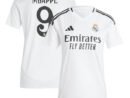 Kylian Mbappé Los Merengues adidas Women's 2024/25 Home Replica Player Jersey - White