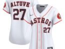 Jose Altuve Houston Astros Nike Women's Home Limited Player Jersey - White