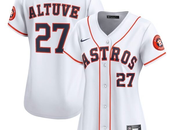 Jose Altuve Houston Astros Nike Women's Home Limited Player Jersey - White