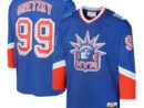 Wayne Gretzky New York Rangers Youth 1996 Blue Line Player Jersey - Royal