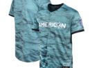 American League New York Yankees Nike Youth 2023 MLB All-Star Game Limited Jersey - Teal