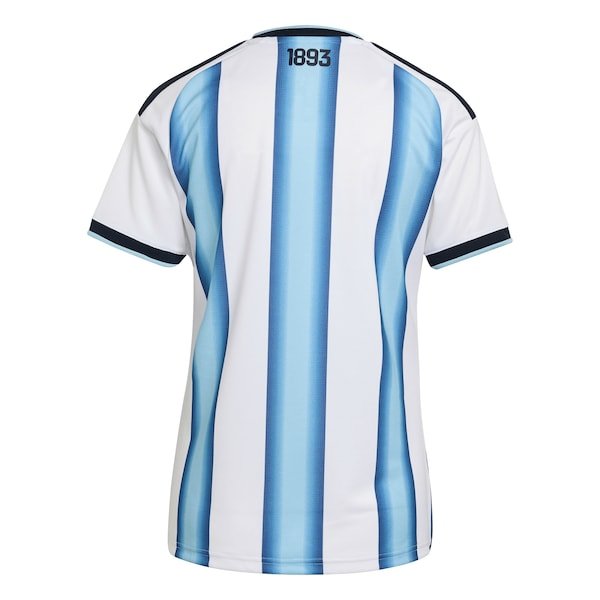 Argentina National Team adidas Women's FIFA x World Cup 2022 Winners Home Replica Jersey - White