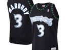 Stephon Marbury Minnesota Timberwolves 1997/98 Hardwood Classics Swingman Jersey - Black