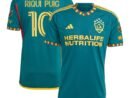 Riqui Puig LA Galaxy adidas 2024 LA Kit Authentic Player Jersey - Green/White