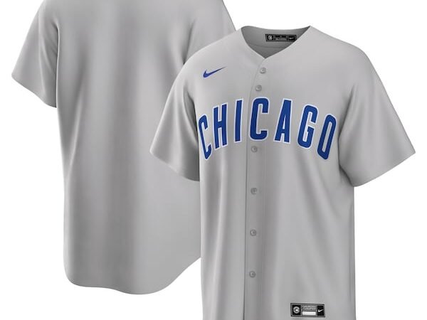 Chicago Cubs Nike Road Replica Team Jersey - Gray