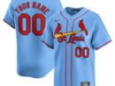 St. Louis Cardinals Nike  Alternate Limited Custom Jersey – Light Blue