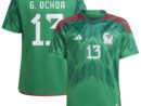 Guillermo Ochoa Mexico National Team adidas Youth 2022/23 Home Replica Player Jersey - Green