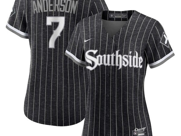 Tim Anderson Chicago White Sox Nike Women's City Connect Replica Player Jersey - Black