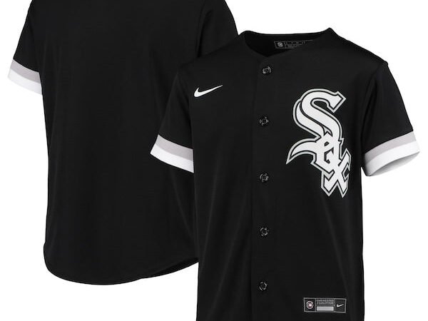 Chicago White Sox Nike Youth Alternate Replica Team Jersey - Black