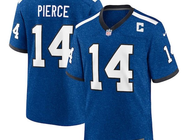 Alec Pierce Indianapolis Colts Nike Indiana Nights Alternate Game Jersey - Royal/Royal/White