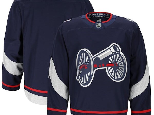 Columbus Blue Jackets 2025 NHL Stadium Series Authentic Pro Jersey - Navy