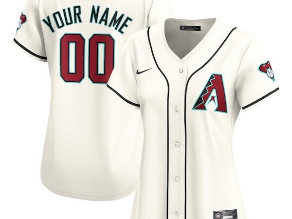 Arizona Diamondbacks Nike Women's Home Limited Custom Jersey - White
