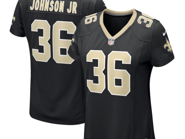 Anthony Johnson New Orleans Saints Nike Women's Team Game Jersey -  Black