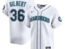 Logan Gilbert Seattle Mariners Nike Alternate Limited Player Jersey - White