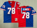 Bruce Smith Buffalo Bills Authentic Split Throwback Retired Player Jersey