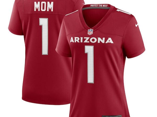 Number 1 Mom Arizona Cardinals Nike Women's Game Jersey - Cardinal