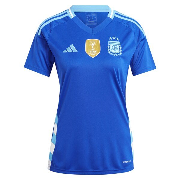 Argentina National Team adidas Women's 2024 Away Replica Jersey - Blue