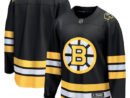 Boston Bruins  Anniversary Home Breakaway Jersey - Black