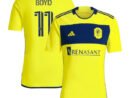 Tyler Boyd Nashville SC adidas 2024 The 615 Kit Replica Player Jersey - Yellow/Black