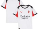 AC Milan Puma Youth 2025/26  Replica Jersey - White/Yellow