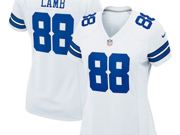 CeeDee Lamb Dallas Cowboys Nike Women's Game Jersey - White