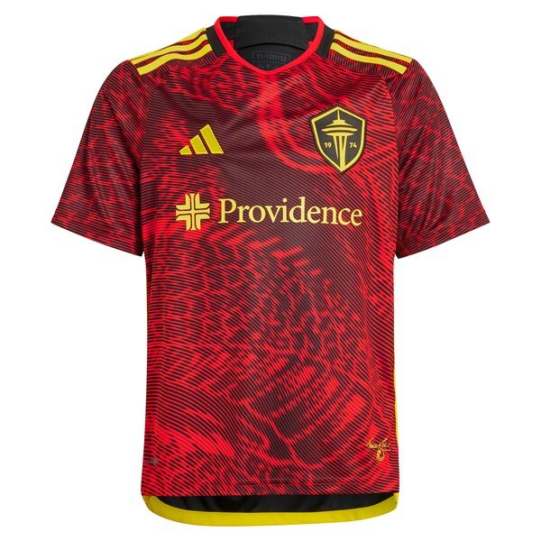 Seattle Sounders FC adidas Youth 2024 The Bruce Lee Kit Replica Custom Jersey – Red