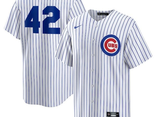 Chicago Cubs Nike Home 2025 Jackie Robinson Day Replica Jersey - White