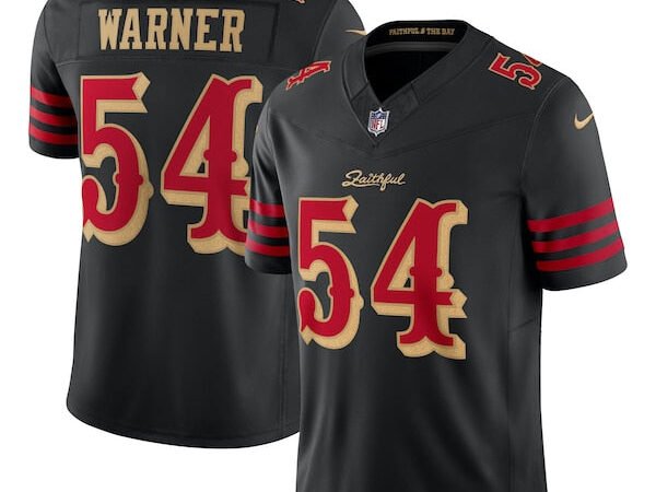 Fred Warner San Francisco 49ers Nike 2025 Rivalries Collection Vapor F.U.S.E Limited Jersey - Black