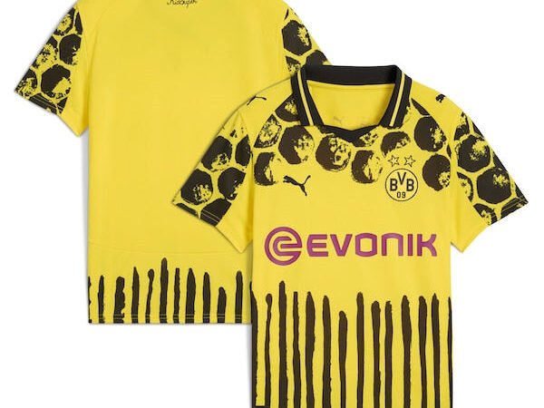 Borussia Dortmund Puma x KidSuper Youth 2025 FIFA Club World Cup Replica Jersey - Yellow