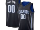 Orlando Magic Nike 2021/22 Diamond Swingman Custom Jersey - Icon Edition - Black