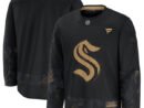 Seattle Kraken  2024 Military Appreciation Practice Jersey - Black