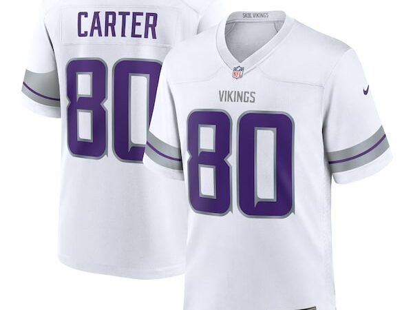 Cris Carter Minnesota Vikings Nike Alternate Retired Player Game Jersey - White