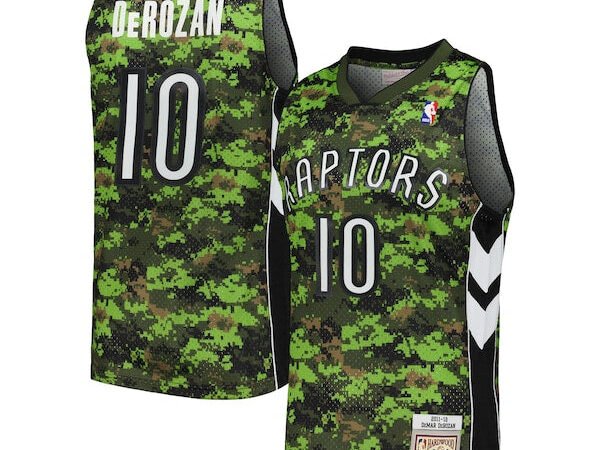 DeMar DeRozan Toronto Raptors 2011/12 Hardwood Classics Swingman Jersey - Camo