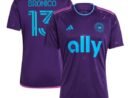 Brandt Bronico Charlotte FC adidas 2023 Crown Jewel Kit Replica Jersey - Purple