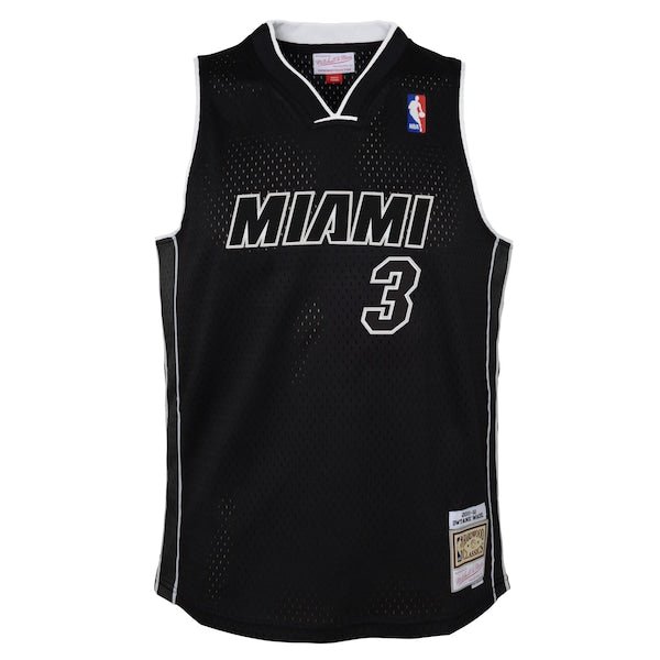 Dwyane Wade Miami Heat Youth 2011/12 Hardwood Classics Swingman Alternate Jersey - Black