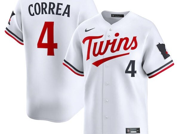 Carlos Correa Minnesota Twins Nike Home Limited Player Jersey - White