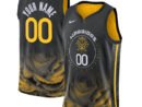 Golden State Warriors Nike Unisex 2022/23 Swingman Custom Jersey - City Edition - Black