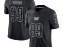 Chase Young Washington Commanders Nike RFLCTV Limited Jersey - Black
