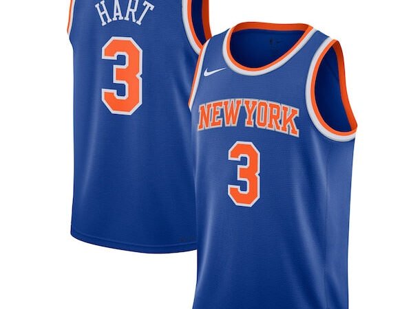 Josh Hart New York Knicks Nike Unisex Swingman Player Jersey - Icon Edition - Blue
