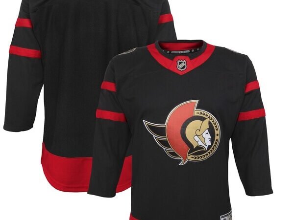 Ottawa Senators Youth Home Premier Jersey - Black