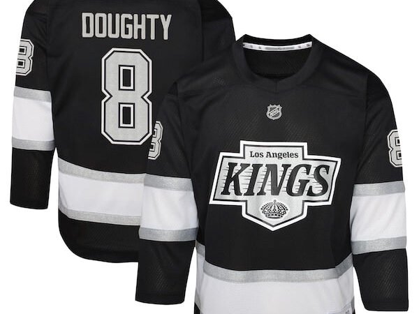 Drew Doughty Los Angeles Kings Outerstuff Youth Home Replica Player Jersey - Black