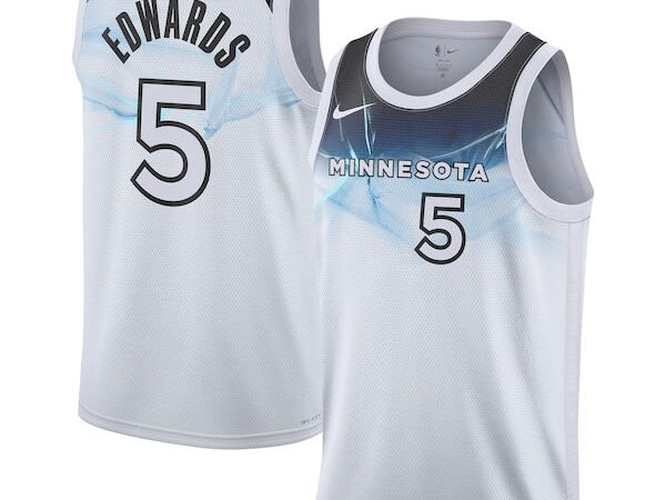 Anthony Edwards Minnesota Timberwolves Nike Unisex 2024/25 Swingman Player Jersey - City Edition - White