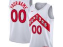 Toronto Raptors Nike Unisex Swingman Custom Jersey White - Association Edition