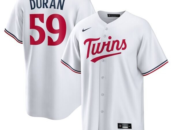 Jhoan Duran Minnesota Twins Nike Home Replica Jersey - White