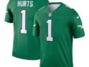 Jalen Hurts Philadelphia Eagles Nike Alternate Legend Player Jersey - Kelly Green