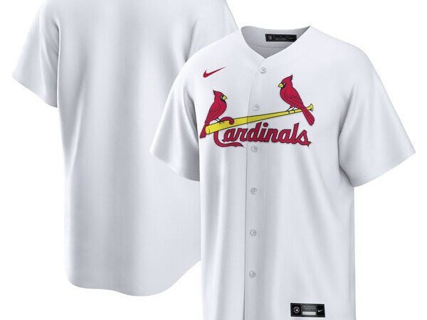 St. Louis Cardinals Nike Home Blank Replica Jersey - White
