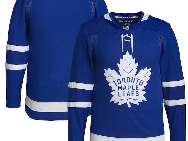 Toronto Maple Leafs adidas Home Primegreen Authentic Jersey - Royal