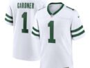 Ahmad Sauce Gardner New York Jets Nike Legacy Player Game Jersey - White/Green