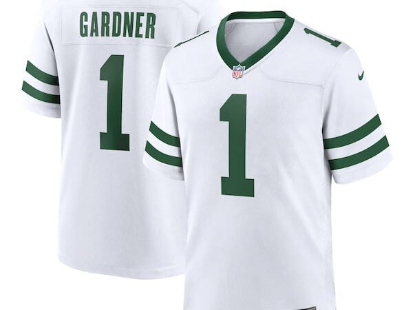 Ahmad Sauce Gardner New York Jets Nike Legacy Player Game Jersey - White/Green